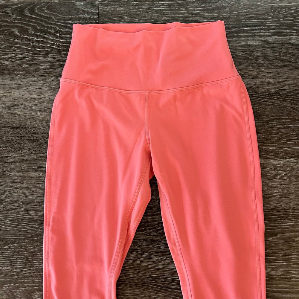 Lululemon Align High Rise Pant 28” Nulu Raspberry Cream Size 8‎ - Picture 4 of 16